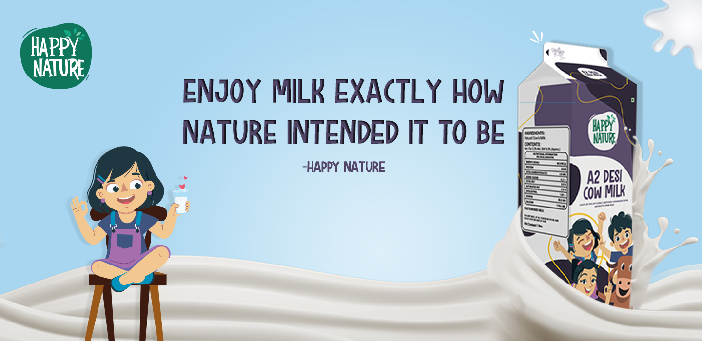 Enjoy Milk exactly how nature intended it to be